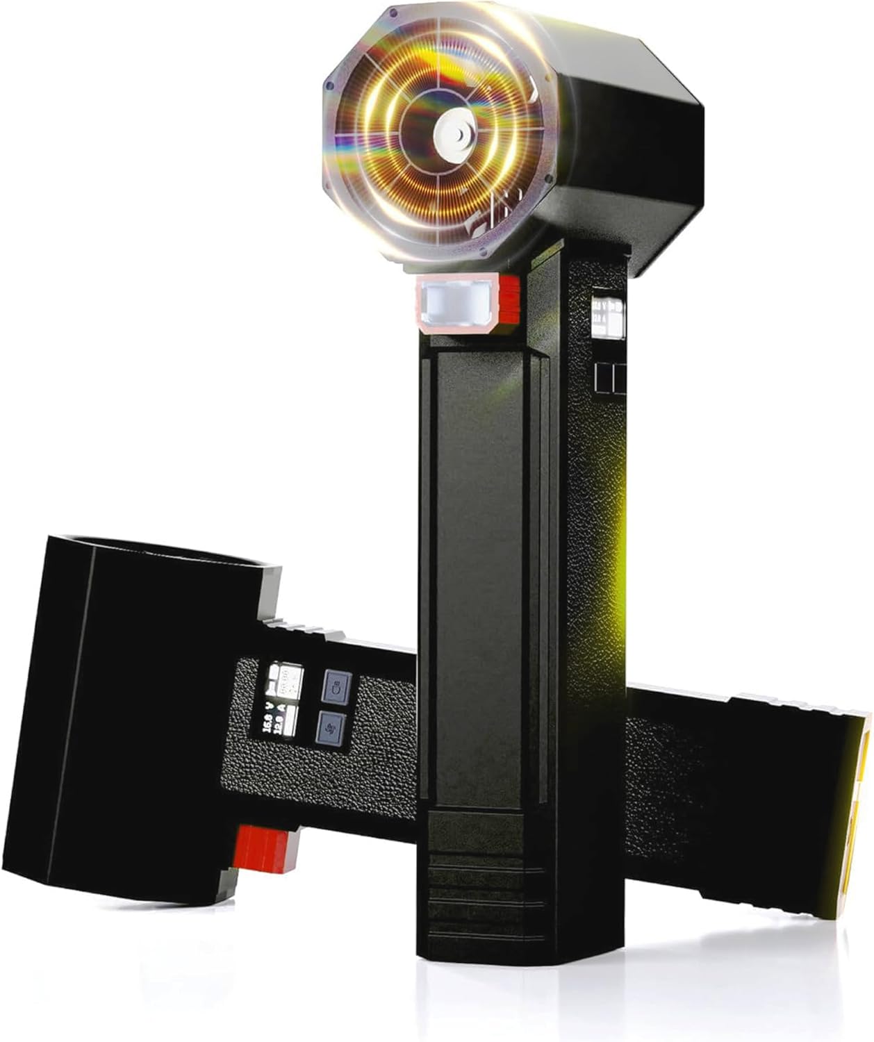 Oversize Turbo Dryer Blower for Car, Thrust up to 3.5LB, Maximum Power 750W & 64MM Super Electric Cordless Leaf Blower, for Patio Lawn Care and Car Drying